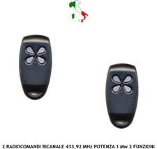 2 RADIOCOMANDI 2 CANALI