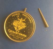 IGIENE-SANITARIA-INSETTICIDA-MOSCHE-ASTUCCIO PUBBLICITARIO-DA COLLEZIONE-RARO 