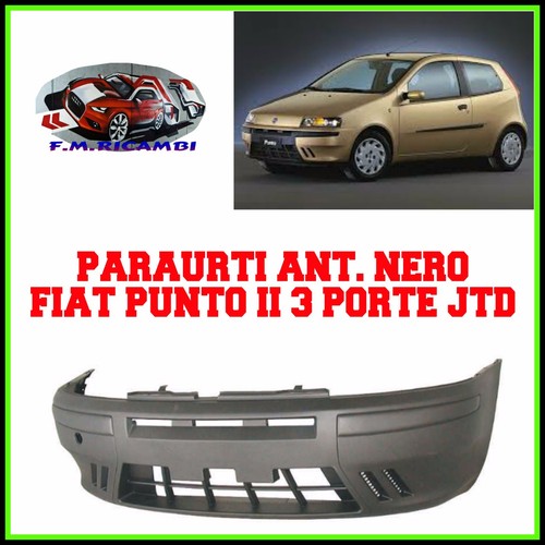 Paraurti anteriore nero per - anteriore,