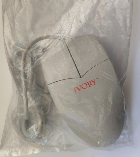 Mouse ivory 520 - ivory, ps/2