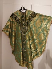 Casula Verde E Oro Paramenti