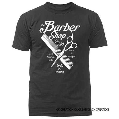 Shirt grafica barber - grafica, shop