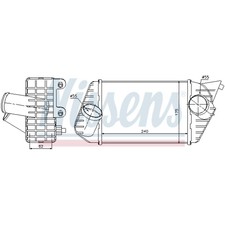 Intercooler Turbo LLC NISSENS