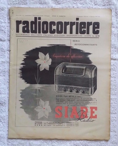 Radiocorriere eiar 1941 - radiocorriere, n