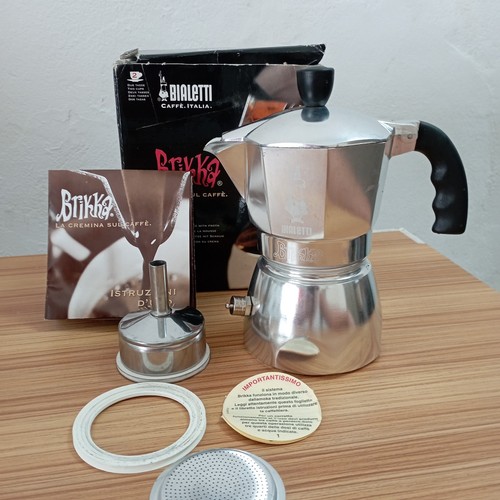 Bialetti brikka moka vintage - 2,