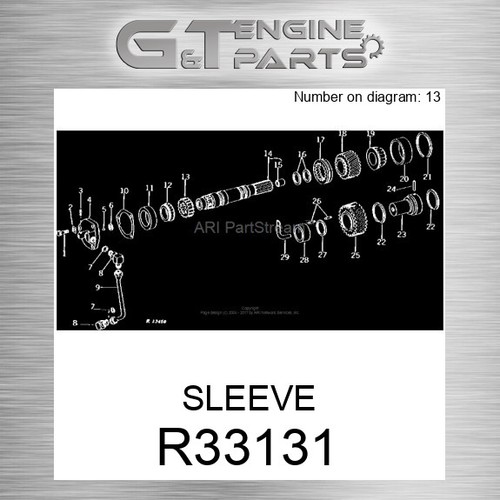 R33131 sleeve adatto per john - per,