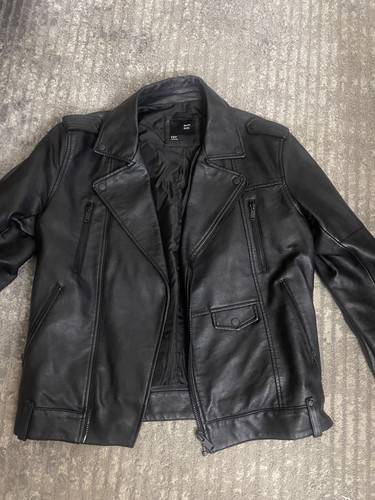 Giacca pelle uomo doppio - uomo,