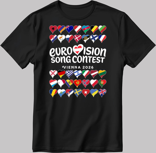 Maglietta all eurovision - eurovision, song
