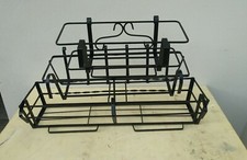 3 fioriere portavaso da balcone ferro battuto artigianale balconiere vintage