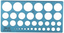 CERCHI MODELLO STENCIL MISURE