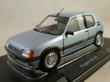 Norev Peugeot 205 GTi 1.6 topaz blue 1988 1/18 184857