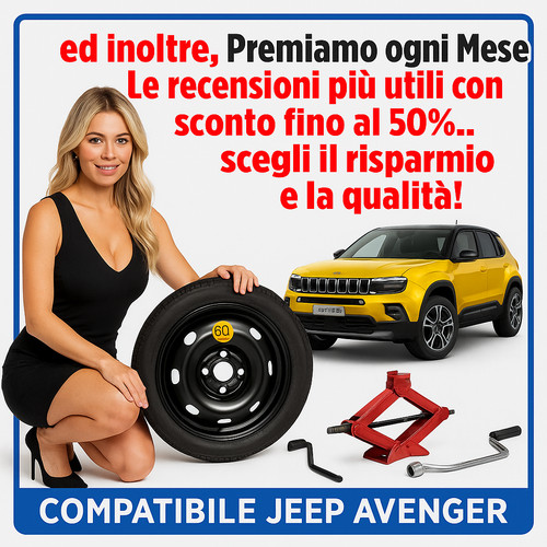Ruotino scorta per jeep - scorta, 17"