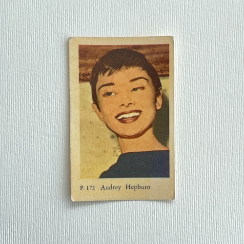 Audrey hepburn 1958 dutch - dutch, gum