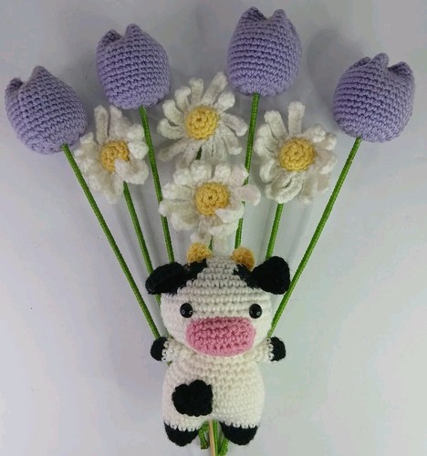 Mazzo fiori fatto mano - mazzo, a