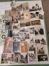 Lotto 30 antiche foto Anni