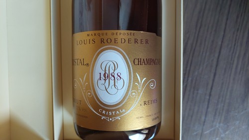 Champagne 1988 cristal louis - champagne,