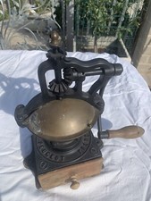 Macinino Antico A Volano Della Peugeot N.1 Di Ghisa Raro E Da Collezione 