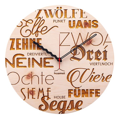 Huamet orologio parete in - huamet, da