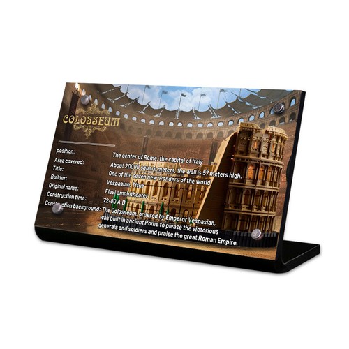 Espositore supporto targa per - supporto,