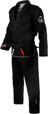 NUOVO CON ETICHETTE $250 TAGLIA L XL A 3.5 Venum Power 2.0 BJJ Gi KIMONO JIU JITZU SET NERO NUOVO