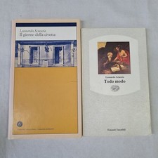 (Leonardo Sciscia) Todo modo + Il giorno della civetta   Einaudi