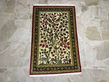 Tappeto Qum Extrafine Disegno Albero Della Vita Misura 1.15m X 0.78m Circa