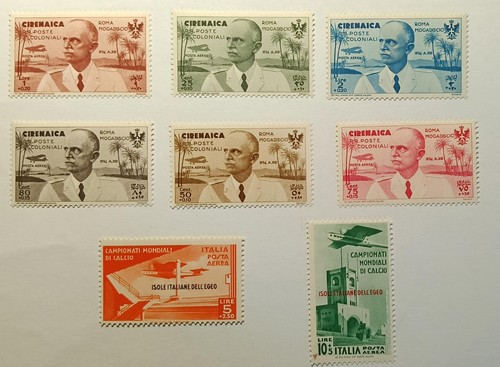 Colonie 1934 cirenaica posta - 1934,