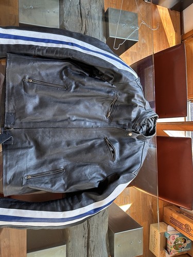 Giacca moto pelle uomo - pelle,