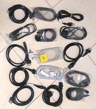 LOTTO 15 CAVI ALIMENTAZIONE COMPUTER  PC  STAMPANTI MONITOR  spina 3 POLI