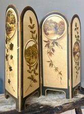 Antico Paravento Separè Liberty Misura Piccola Primi900
