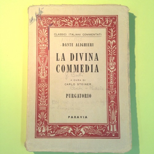 Divina commedia purgatorio - la,