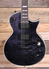 Chitarra elettrica piezoelettrica ESP LTD EC-1000 See Thru Black