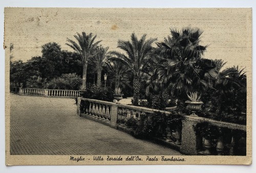 Cartolina maglie villa zoraide - cartolina,