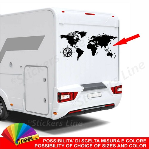 Adesivo per camper rosa - per,