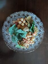 Centrotavola rotondo IVV vetro , fatto a mano Made in Italy