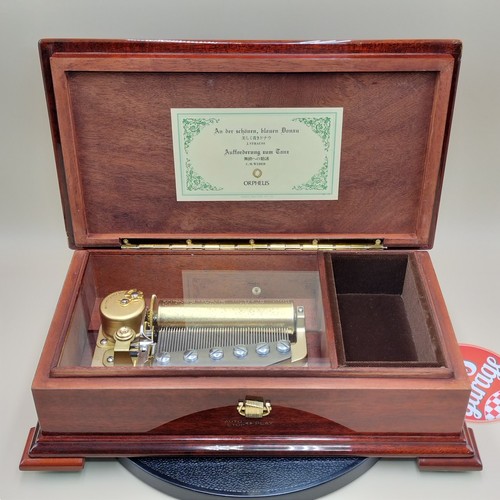 Sankyo orpheus music box - box, 50