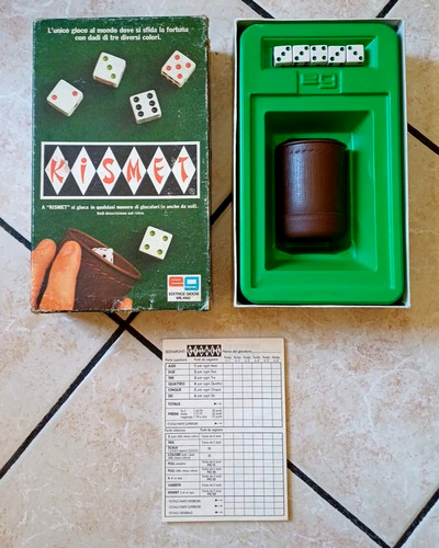 Kismet gioco scatola - kismet, in
