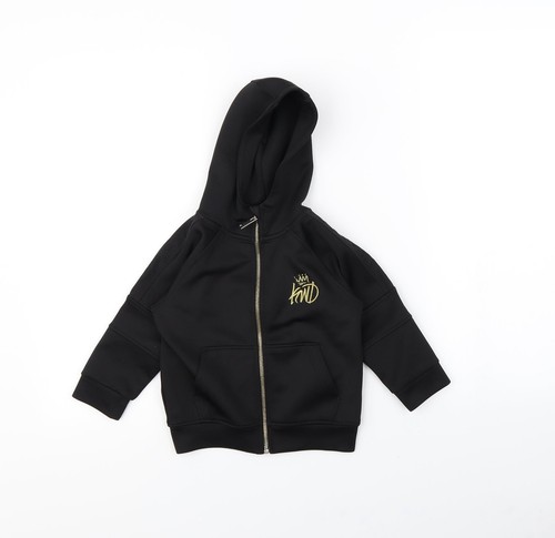 Giacca nera bambina kings will - giacca,