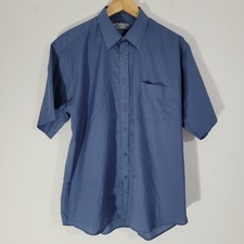 Camicia uomo VINTAGE collo blu