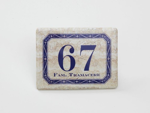 Numeri civici stampa 850 - numeri, 850°