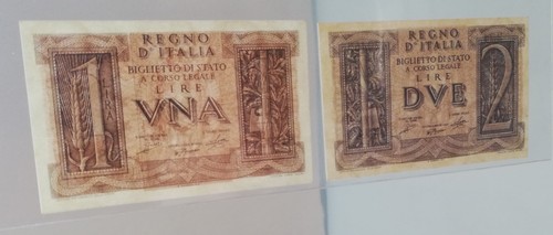 Una due lire impero - due,