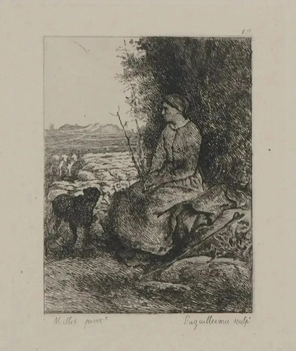 Jean françois millet une - ,