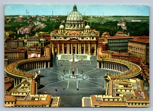 Cartolina italia roma piazza - italia,
