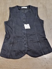 Gilet gilet aderente denim