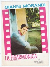 Spartito GIANNI MORANDI La fisarmonica - RCA 1966 Luis Bacalov Migliacci