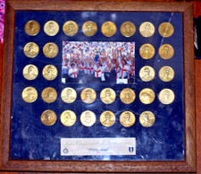 COLLEZIONE COMPLETA DELLE 30 MEDAGLIE "INTER CAMPIONE 2006
