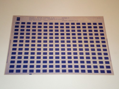Catalogo ricambi microfich - catalogo, di