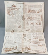Mappa vintage RIVIERE AUX RATS
