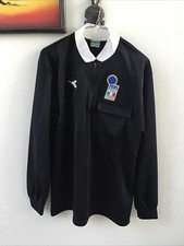 Maglia Arbitro ITALY 90'S FOOTBALL SHIRT serie A JERSEY COLLINA DIADORA SIZE L 