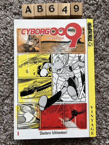 Cyborg 009 manga vol 1 - 009,